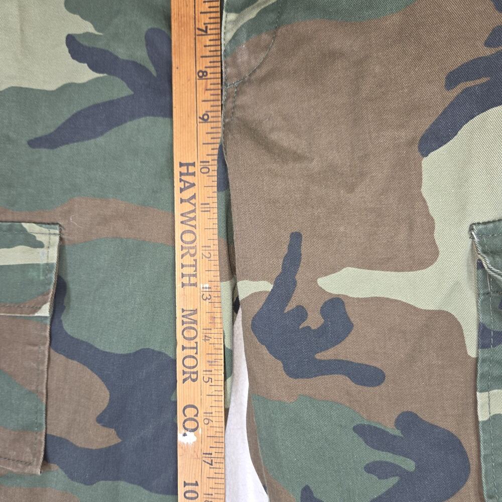 Vtg US Military Pants Womens 16 Camouflage Grunge Y2k Workwear Surplus Tactical - Picture 3 of 10